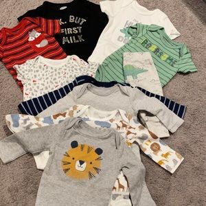 Baby boy 10 pc bundle - 3 months- Carter’s, Old Navy